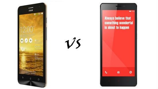 Xiaomi Redmi Note vs Asus Zenfone 5